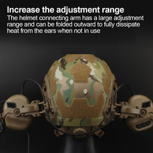 Load image into Gallery viewer, Tactical Headphone Helmet Rail Connection Arm Set 360° Rotatable Foldable Headphone Mounting Accessories Fit OPS CoreARC and Team WendyM-LOK Rail