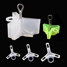 Load image into Gallery viewer, 1PC Three Hook Sheath With Hanging Hole Deep Groove Design Anti-Scratch Anti-Rust Lure Bait Fishing Hook Protective Sleeve Lure Accessories