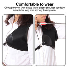 Load image into Gallery viewer, Archery Chest Guard Breathable Mesh Cloth Adjustable The Traditional Composite Recursive Bow Available Protection Chest And Shoulder Archery Guard