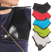 Load image into Gallery viewer, Archery Chest Guard Breathable Mesh Cloth Adjustable The Traditional Composite Recursive Bow Available Protection Chest And Shoulder Archery Guard
