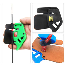 Load image into Gallery viewer, Archery Double Chin Support Finger Protection Competitive Recurve Bow Right Hand Protection Suitable For Beginners S/M/L