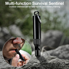 Load image into Gallery viewer, Outdoor Multi-Function Survival Whistle Up To 120 dB EDC Equipped Open Express Knife 2 In 1 Wild Emergency Survival Tool
