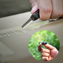 Load image into Gallery viewer, Outdoor Multi-Function Survival Whistle Up To 120 dB EDC Equipped Open Express Knife 2 In 1 Wild Emergency Survival Tool