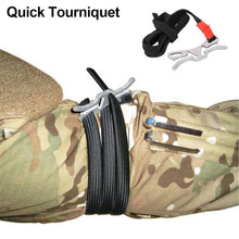 Load image into Gallery viewer, EDC Military Rule Quick Tourniquet Butterfly One-Hand Easy Operation Lightweight Anti-Toxic Belt Outdoor Survival Emergency Survival Equipment