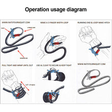 Load image into Gallery viewer, EDC Military Rule Quick Tourniquet Butterfly One-Hand Easy Operation Lightweight Anti-Toxic Belt Outdoor Survival Emergency Survival Equipment