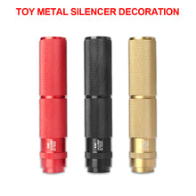 Load image into Gallery viewer, Jinming 9 Generation HK416 Sijun 14MM Inverse Thread 19MM Straight Insert 11/14/18CM Universal Interface KSC Metal Silencer Renxiang AK Front Tube Decorative Fire Cap Accessories