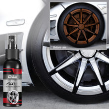 Load image into Gallery viewer, 30ML/100ML Car Maintenance Iron Powder Cleaning Rust Remover Spray Metal Surface Chrome Paint Super Rust Remover Multi Purpose Cleaner