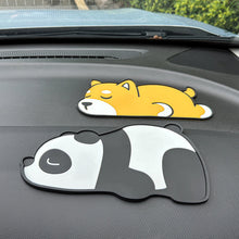 Load image into Gallery viewer, Cartoon Car Phone Key Card Anti-Skid Mat Dashboard Non-Slip Pad PVC Mat Heat-Resistant Dashboard Pad Holder Washable