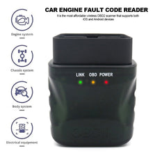 Load image into Gallery viewer, Car Engine OBD2 Diagnostic Scanner EOBD Bluetooth ELM327 V1.5 Fault Code Reader Dignostic Scanner Tool For Android/IOS
