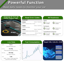 Load image into Gallery viewer, Car Engine OBD2 Diagnostic Scanner EOBD Bluetooth ELM327 V1.5 Fault Code Reader Dignostic Scanner Tool For Android/IOS