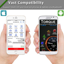Load image into Gallery viewer, Car Engine OBD2 Diagnostic Scanner EOBD Bluetooth ELM327 V1.5 Fault Code Reader Dignostic Scanner Tool For Android/IOS