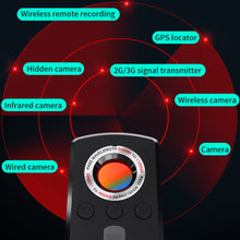 Load image into Gallery viewer, Anti Spy Tracker Hidden Camera Detector Wireless RF Signal Bug Detector Infrared GPS Search Gadget Automation Alarm PK K68 K18