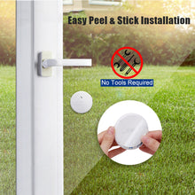 Load image into Gallery viewer, Wireless Window Door Vibration Sensor 125dB Glass Break Vibration Burglar Sensor Alarm Home Safety Alarm Detector System