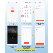 Load image into Gallery viewer, ZigBee Linkage Water Leakage Sensor Immersion Security Alarm Leak Detector Overflow Alert Waterproof Smart Home