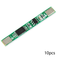 Load image into Gallery viewer, 10PCS 1S 3.7V 3A li-ion BMS PCM battery protection board pcm for 18650 lithium ion li battery
