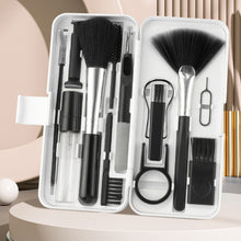 Load image into Gallery viewer, 18-in-1 Cleaner kit Computer Keyboard Brush Screen cleaning Spray Bottle Set Earphones Cleaning Pen Cleaning Tools Keycap Puller