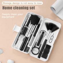 Load image into Gallery viewer, 18-in-1 Cleaner kit Computer Keyboard Brush Screen cleaning Spray Bottle Set Earphones Cleaning Pen Cleaning Tools Keycap Puller