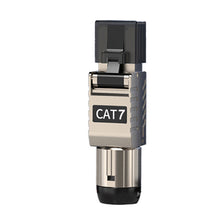 Load image into Gallery viewer, RJ45 Cat8 Cat7 Cat6A Connectors RJ45 Metal Tool Free Easy Termination Plug 2000MHz 40G LAN Cable 22AWG - 24AWG