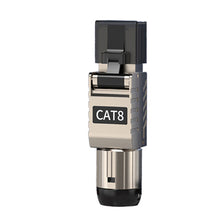 Load image into Gallery viewer, RJ45 Cat8 Cat7 Cat6A Connectors RJ45 Metal Tool Free Easy Termination Plug 2000MHz 40G LAN Cable 22AWG - 24AWG