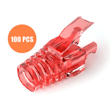 Load image into Gallery viewer, Colorful RJ45 CAT6 Strain Relief Boots Connector for Standard CAT6 Ethernet Cable LAN Cable Connector Boot Cover