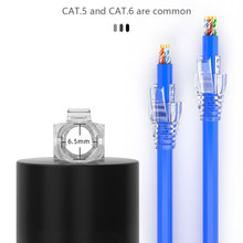 Load image into Gallery viewer, Colorful RJ45 CAT6 Strain Relief Boots Connector for Standard CAT6 Ethernet Cable LAN Cable Connector Boot Cover