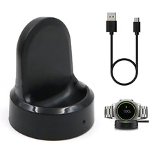 Load image into Gallery viewer, Wireless Fast Charger For Samsung Gear S3 Frontier S2 Watch Charger For Samsung Galaxy Watch 46mm/42mm