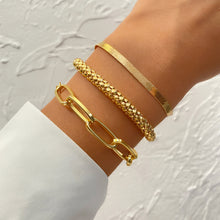 Load image into Gallery viewer, Creative Snake Bone Chain Multi-layer Bracelet Gold Silver Women's Bracelet Multiple Retro Chain Bracelet Jewelry Accessory