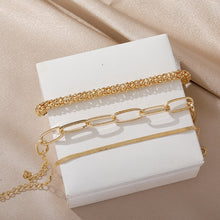 Load image into Gallery viewer, Creative Snake Bone Chain Multi-layer Bracelet Gold Silver Women's Bracelet Multiple Retro Chain Bracelet Jewelry Accessory