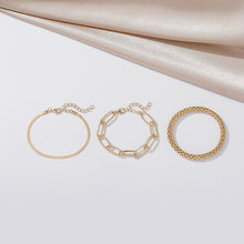 Load image into Gallery viewer, Creative Snake Bone Chain Multi-layer Bracelet Gold Silver Women's Bracelet Multiple Retro Chain Bracelet Jewelry Accessory