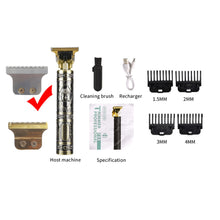 Load image into Gallery viewer, Portable Electric Professional Hair Clipper Trimmer for Men Hair Cutting Machine Hair Clipper Men Shaver Barber Mower Trimmer