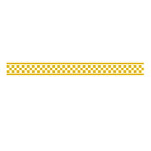 Load image into Gallery viewer, Motorcycle Checkered Racing Stripes Decals Stickers Cafe Racer Rat Bike DIY Fuel Tank Cover Reflective Stickers Racing Accessories