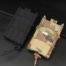 Load image into Gallery viewer, 5.56 Hunting CS Tactical Magazine Pouch AK AR M4 AR15 Single Magazine Bag Rifle Pitol Molle Mag Camo Holster Pouch