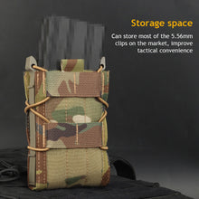 Load image into Gallery viewer, 5.56 Hunting CS Tactical Magazine Pouch AK AR M4 AR15 Single Magazine Bag Rifle Pitol Molle Mag Camo Holster Pouch