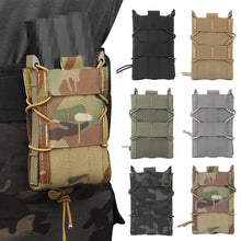 Load image into Gallery viewer, 5.56 Hunting CS Tactical Magazine Pouch AK AR M4 AR15 Single Magazine Bag Rifle Pitol Molle Mag Camo Holster Pouch