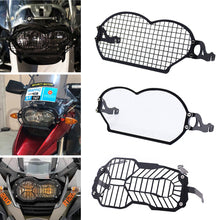 Load image into Gallery viewer, Motorcycle Headlight Head Light Guard Protector Steel Cover Acrylic Protection Grill For BMW R 1200 GS R1200GS Adv R1200GS adventure 2004-2012