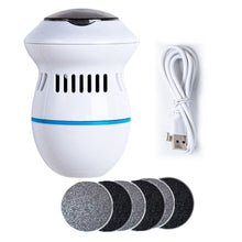 Load image into Gallery viewer, Automatic Vacuum Cleaner and Foot Grinder Rechargeable Foot Peeling Dead Skin Calluses Repair Machine Vac Portable Electric Remover