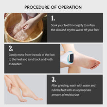 Load image into Gallery viewer, 2 In 1 USB & Battery Electric Foot Grinder Pedicure File Portable Callus Remove Artifact for Removing Dead Skin Machine and Calluses Foot Trimmer
