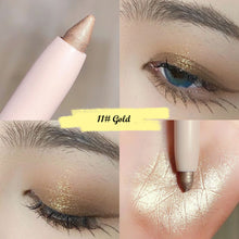 Load image into Gallery viewer, Eye Shadow Pencil Lying Silkworm Pencil Pearlescent Long-lasting Waterproof Shiny Multicolored Eye Shadow Pencil Eye Makeup Cosmetics