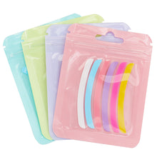 Load image into Gallery viewer, 6pcs Reusable Silicone Eyelash Perm Cover Strip Aids Eyelashes Perming Curler Lash Lift Shield Pads Lashes Curler Applicator Tools