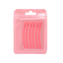 Load image into Gallery viewer, 6pcs Reusable Silicone Eyelash Perm Cover Strip Aids Eyelashes Perming Curler Lash Lift Shield Pads Lashes Curler Applicator Tools