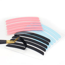 Load image into Gallery viewer, 6pcs Reusable Silicone Eyelash Perm Cover Strip Aids Eyelashes Perming Curler Lash Lift Shield Pads Lashes Curler Applicator Tools