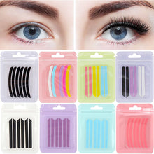 Load image into Gallery viewer, 6pcs Reusable Silicone Eyelash Perm Cover Strip Aids Eyelashes Perming Curler Lash Lift Shield Pads Lashes Curler Applicator Tools