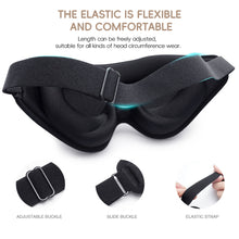 Load image into Gallery viewer, 3D Stereoscopic Eye Mask Memory Cotton Sleep Eye Mask Travel Business Trip Nap Shading Eye Mask Eye Cover Patch