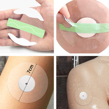 Load image into Gallery viewer, 10pcs Transparent Sports Invisible Traceless Sensor Patch Breathable Waterproof Sweatproof Non Adhesive Self-adhesive Sensor Patch