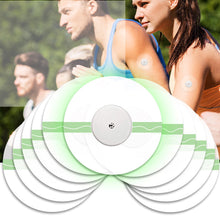 Load image into Gallery viewer, 10pcs Transparent Sports Invisible Traceless Sensor Patch Breathable Waterproof Sweatproof Non Adhesive Self-adhesive Sensor Patch