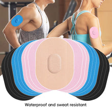 Load image into Gallery viewer, 10pcs Blood Glucose Monitoring Waterproof and Anti Sweat Adhesive Sensor Patch Breathable Waterproof Sweatproof Non Adhesive Self-adhesive Sensor Patch
