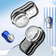 Load image into Gallery viewer, Mini Electric Shaver Travel Men's Electric Shaver Automatic Razor Portable Trimmer Beard Knife Safety Heads Clipper Razor