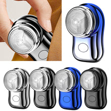 Load image into Gallery viewer, Mini Electric Shaver Travel Men's Electric Shaver Automatic Razor Portable Trimmer Beard Knife Safety Heads Clipper Razor