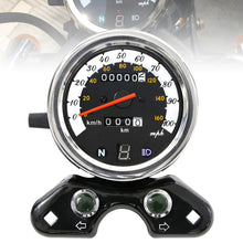 Load image into Gallery viewer, Retro Motorcycle Speedometer Odometer Motorcycle Speedometer 0-160km/h with LED Indication Gear Display