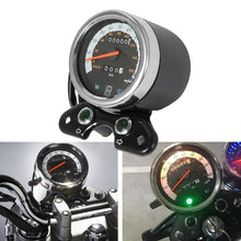 Load image into Gallery viewer, Retro Motorcycle Speedometer Odometer Motorcycle Speedometer 0-160km/h with LED Indication Gear Display